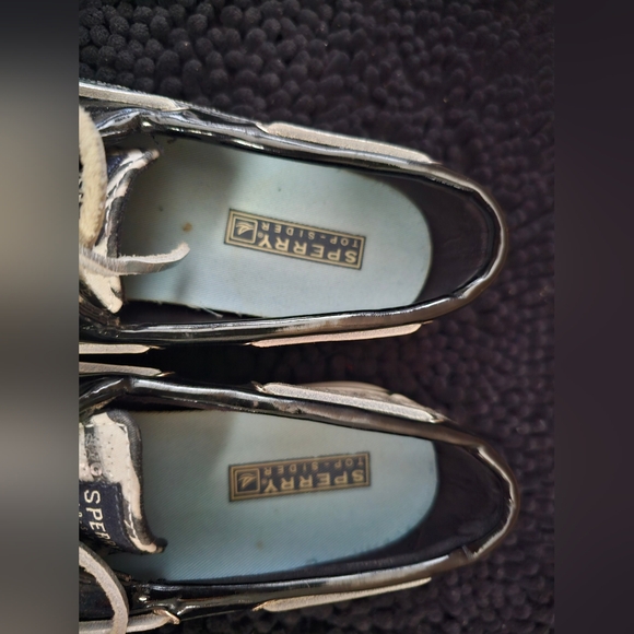 Sperry sequins zebra pattern inspired top sider. - Picture 7 of 9